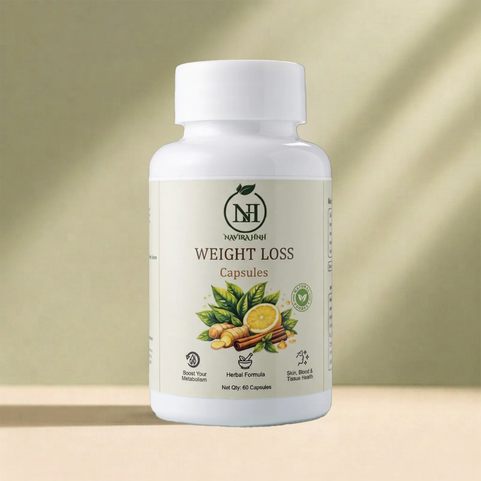 Weight Loss Capsules | Herbal Supplement for Weight Management | Convenient Daily Capsules